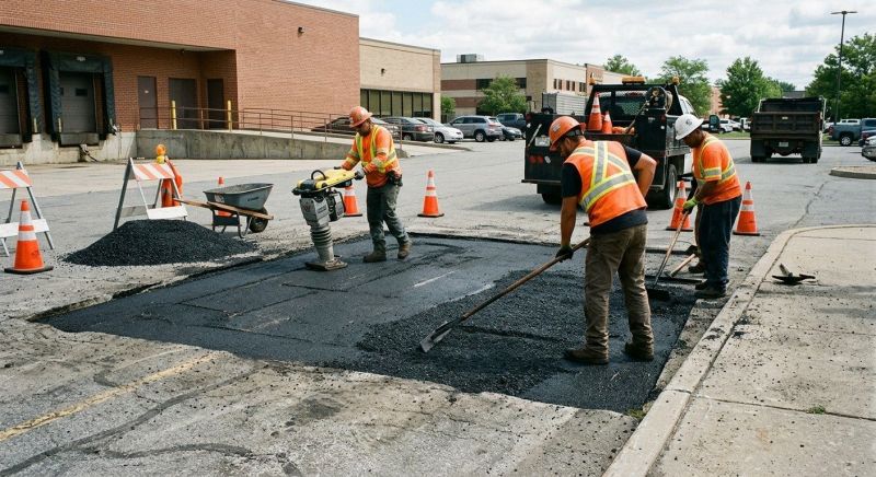 Church Parking Lot Repair in Hilton Head Island, SC