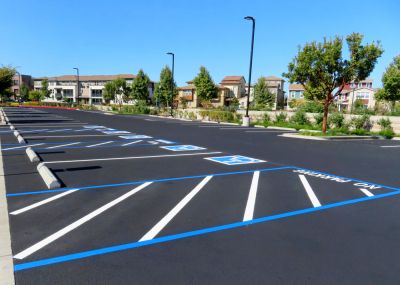 Handicapped Spots are Clearly Marked